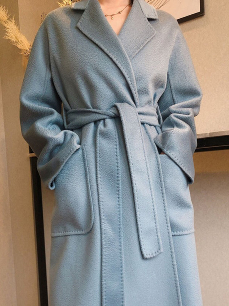 powder blue coat