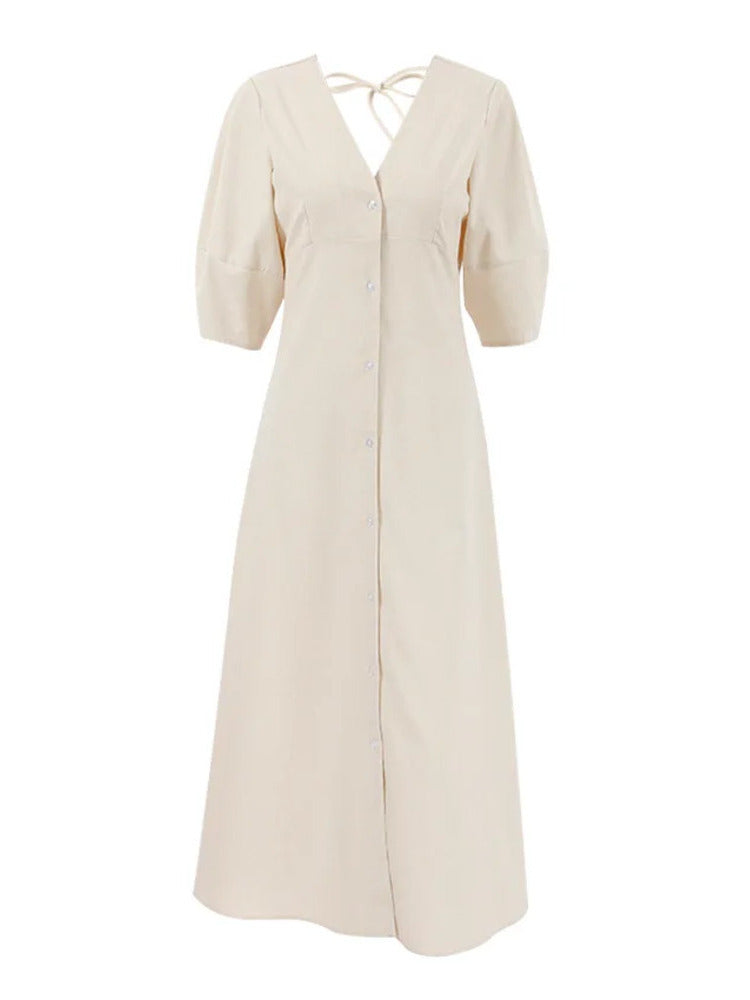 Gina Linen Dress