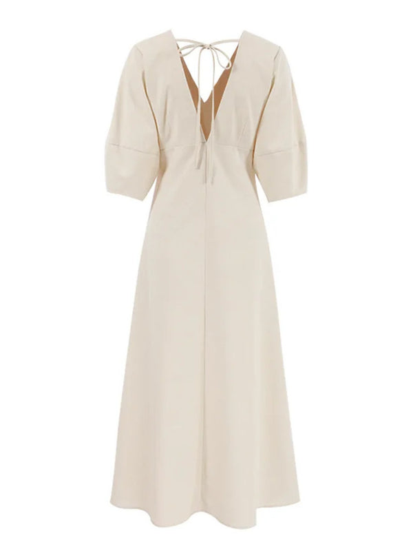 Gina Linen Dress